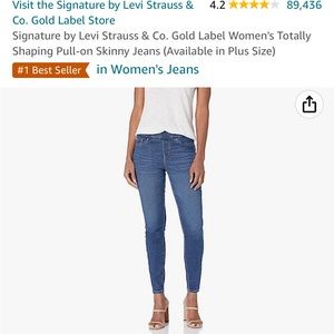 Levi shaping Jean. 12L. Pull-on skinny
